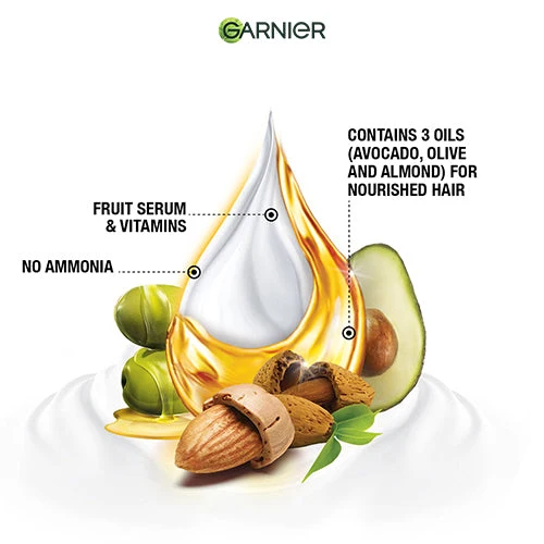 GARNIER COLOR NATURALS CREAM 3 DARKEST BROWN - Image 3