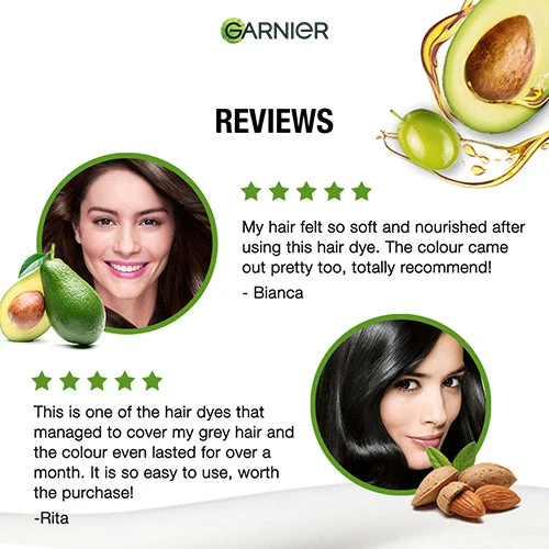 GARNIER COLOR NATURALS CREAM 3 DARKEST BROWN - Image 5