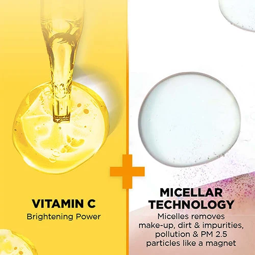GARNIER MICELLAR CLEANSING WATER VITAMIN C 400ML - Image 3