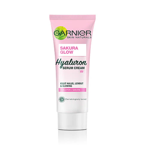 GARNIER SAKURA GLOW HYALURON UV SERUM CREAM 40ML