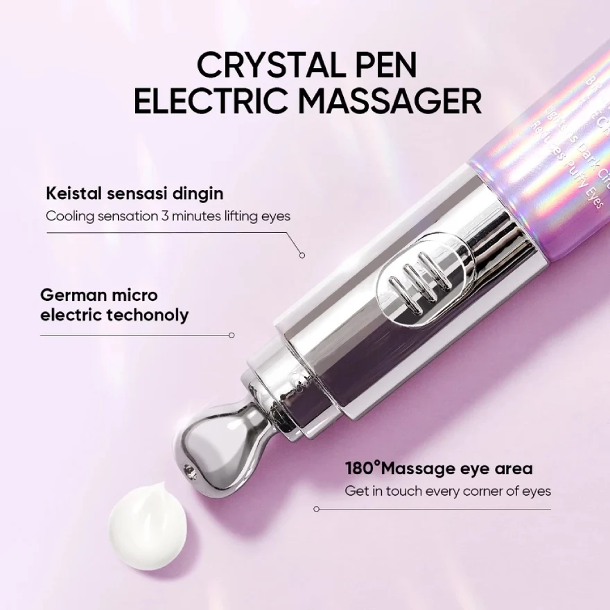 GLAD2GLOW Berry Peptide Brightening Eye Cream 15g - Image 4