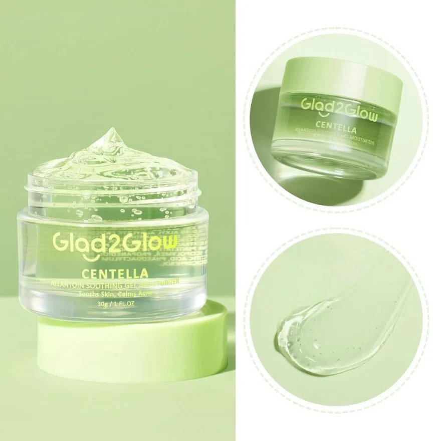 GLAD2GLOW CENTELLA ALLANTOIN SOOTHINGGEL MOISTURIZER 30G - Image 3