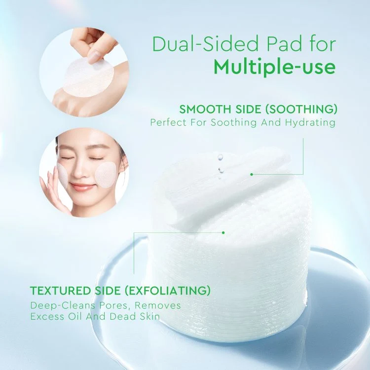 GLAD2GLOW CENTELLA SALICYLIC ACID EXFOLIATING ACNE PADS 30 PCS - Image 4