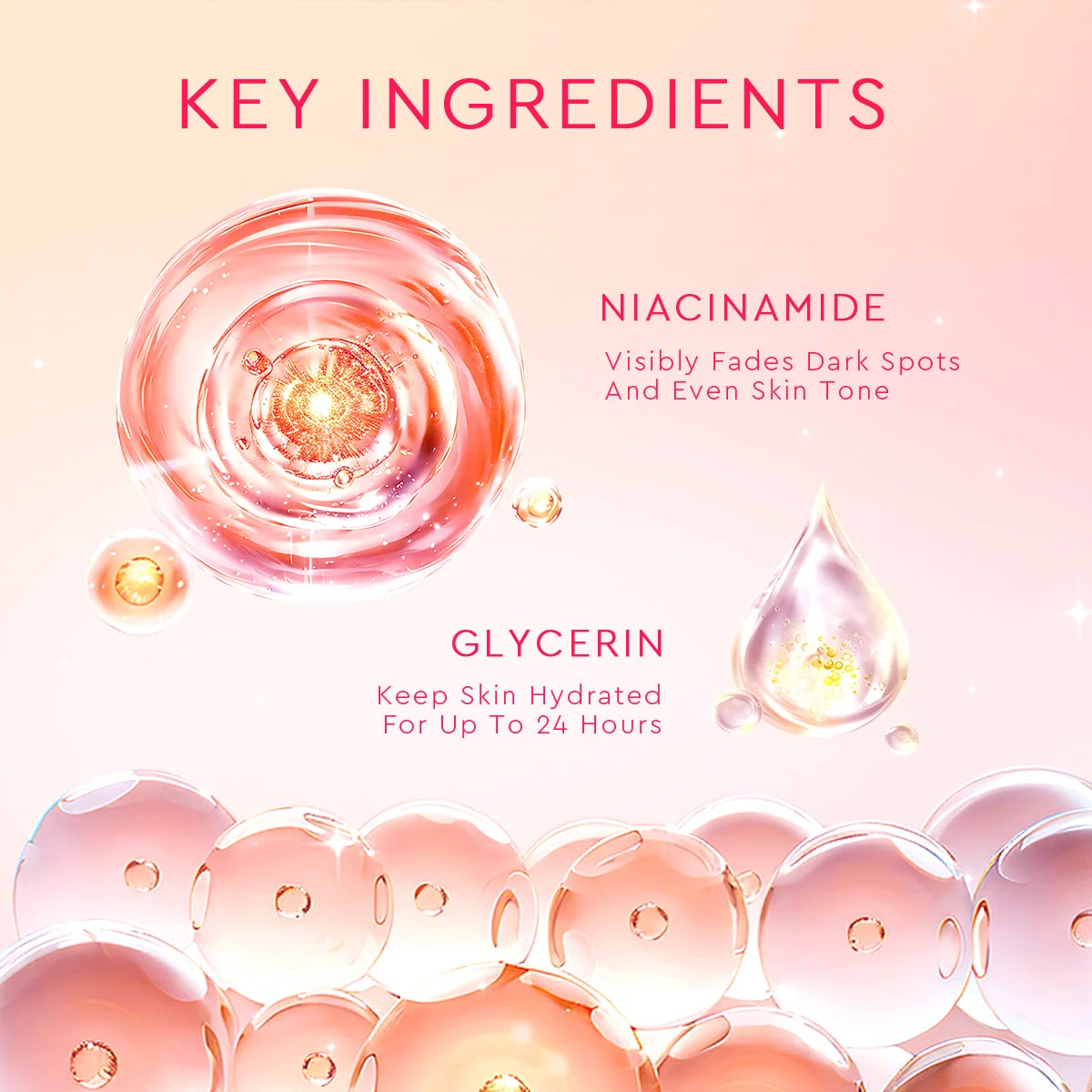 GLAD2GLOW CREAMY BERRY OVERNIGHT BRIGHT BODY SERUM 180ML - Image 2