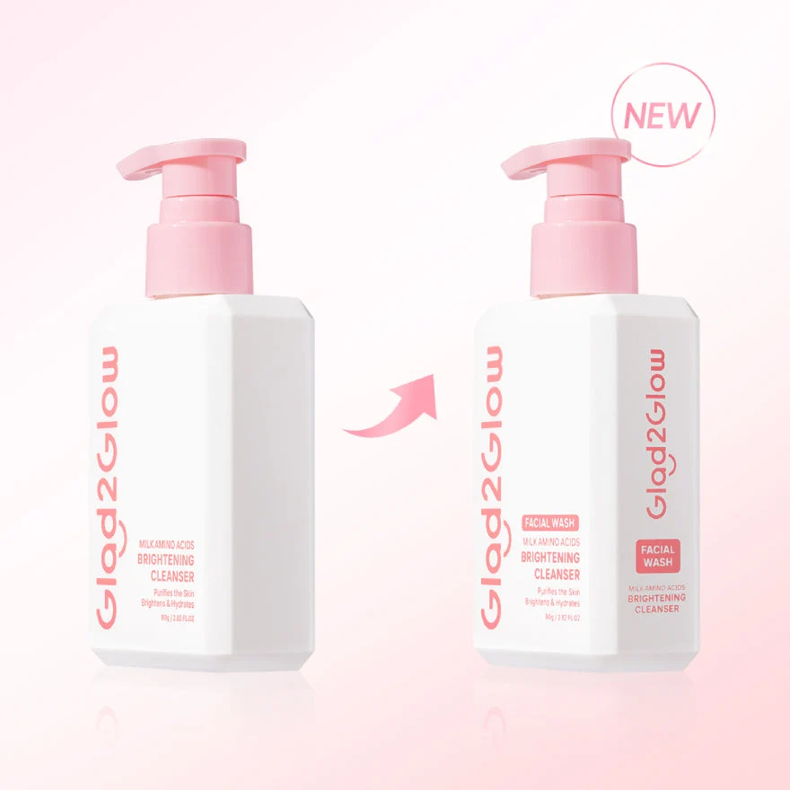 GLAD2GLOW MILK AMINO ACIDS BRIGHTENING CLEANSER 80G - Image 6