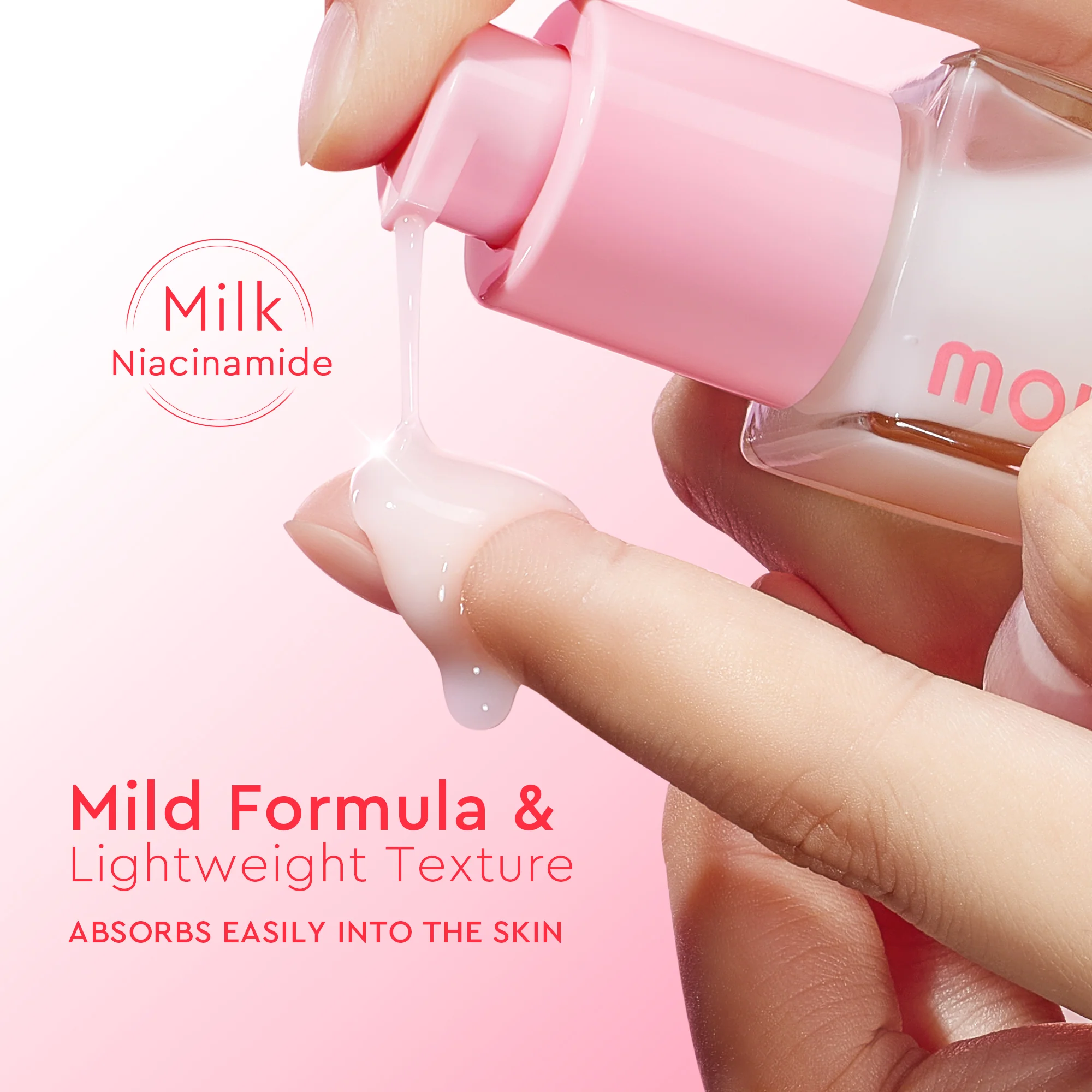 GLAD2GLOW MILK NIACINAMIDE BRIGHTENING SERUM 17ML - Image 4