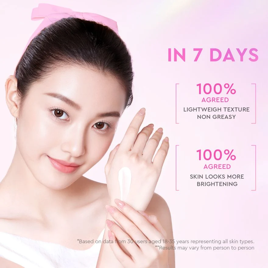 GLAD2GLOW Niacinamide Bright Body Serum 180ml - Image 5