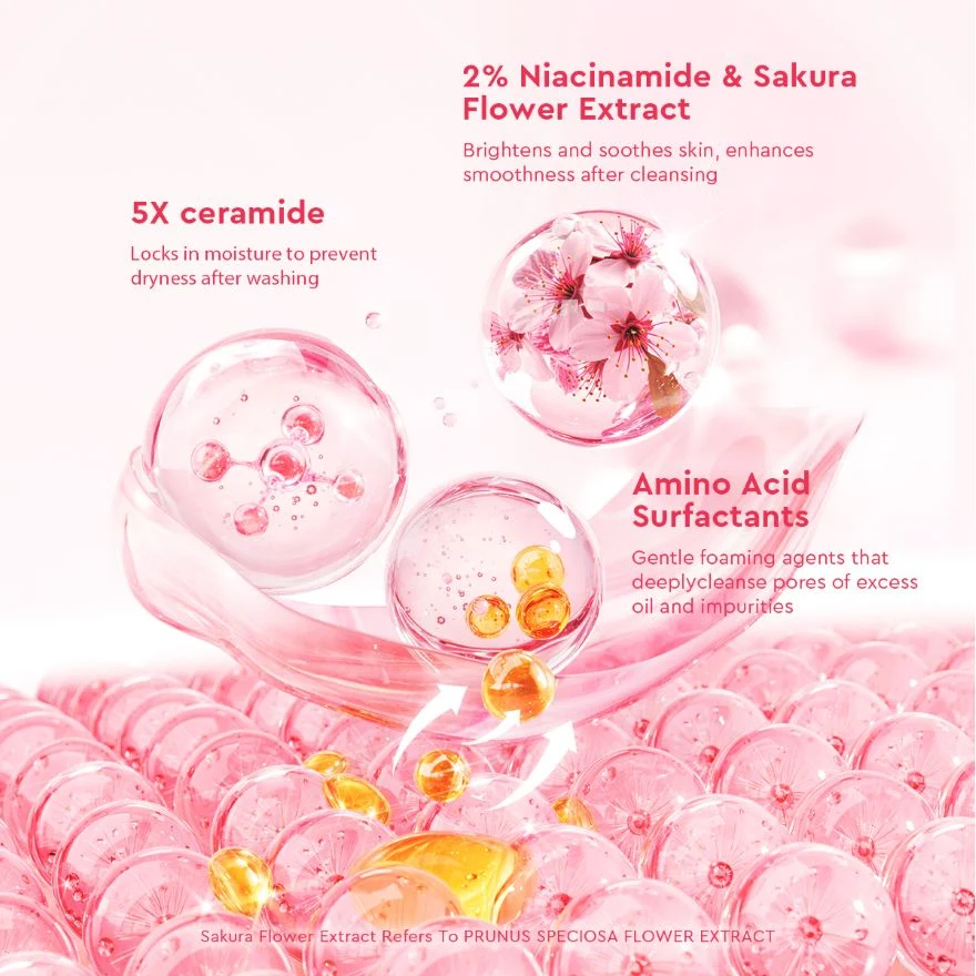 GLAD2GLOW NIACINAMIDE FACIAL WASH 70G - Image 3