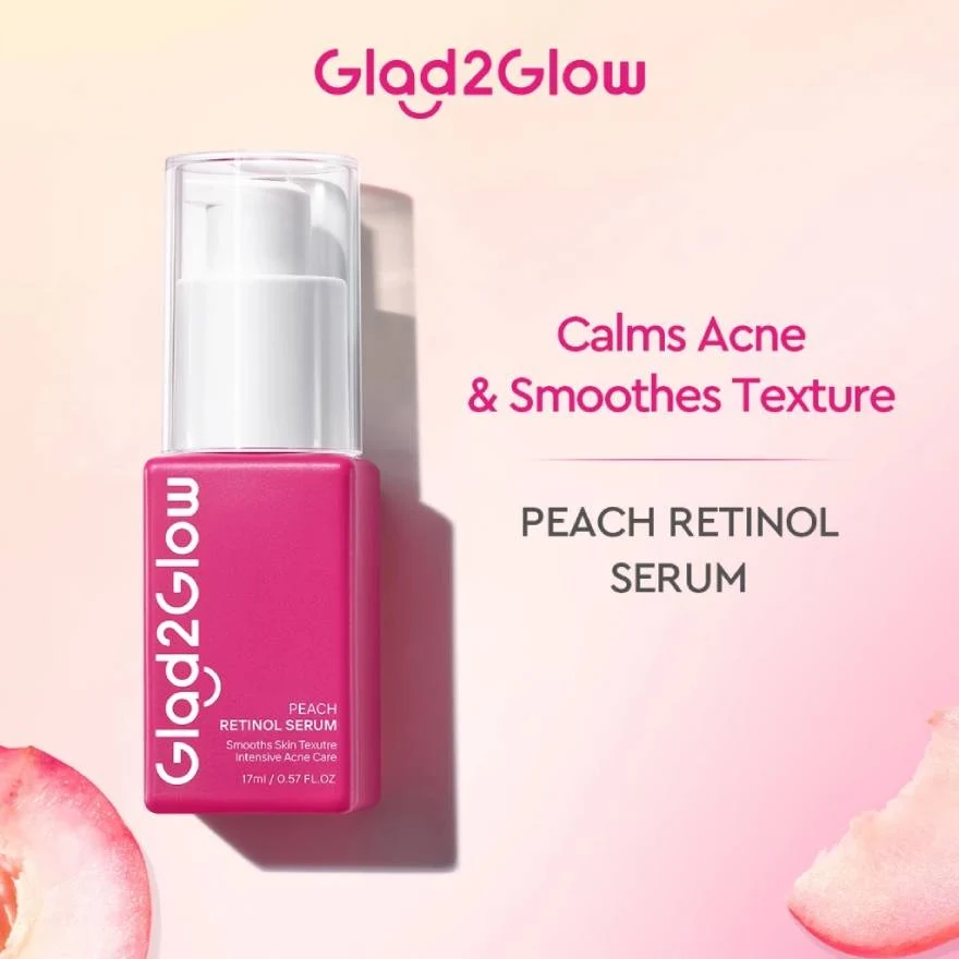 GLAD2GLOW PEACH RETINOL SERUM 17ML - Image 3