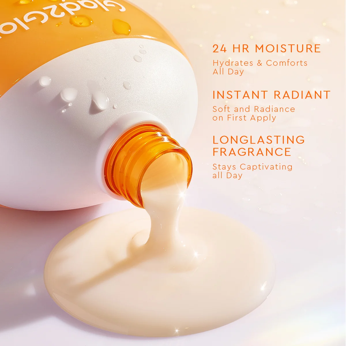 GLAD2GLOW TROPICAL VELVET MOIST & SMOOTH BODY SERUM 300ML - Image 3