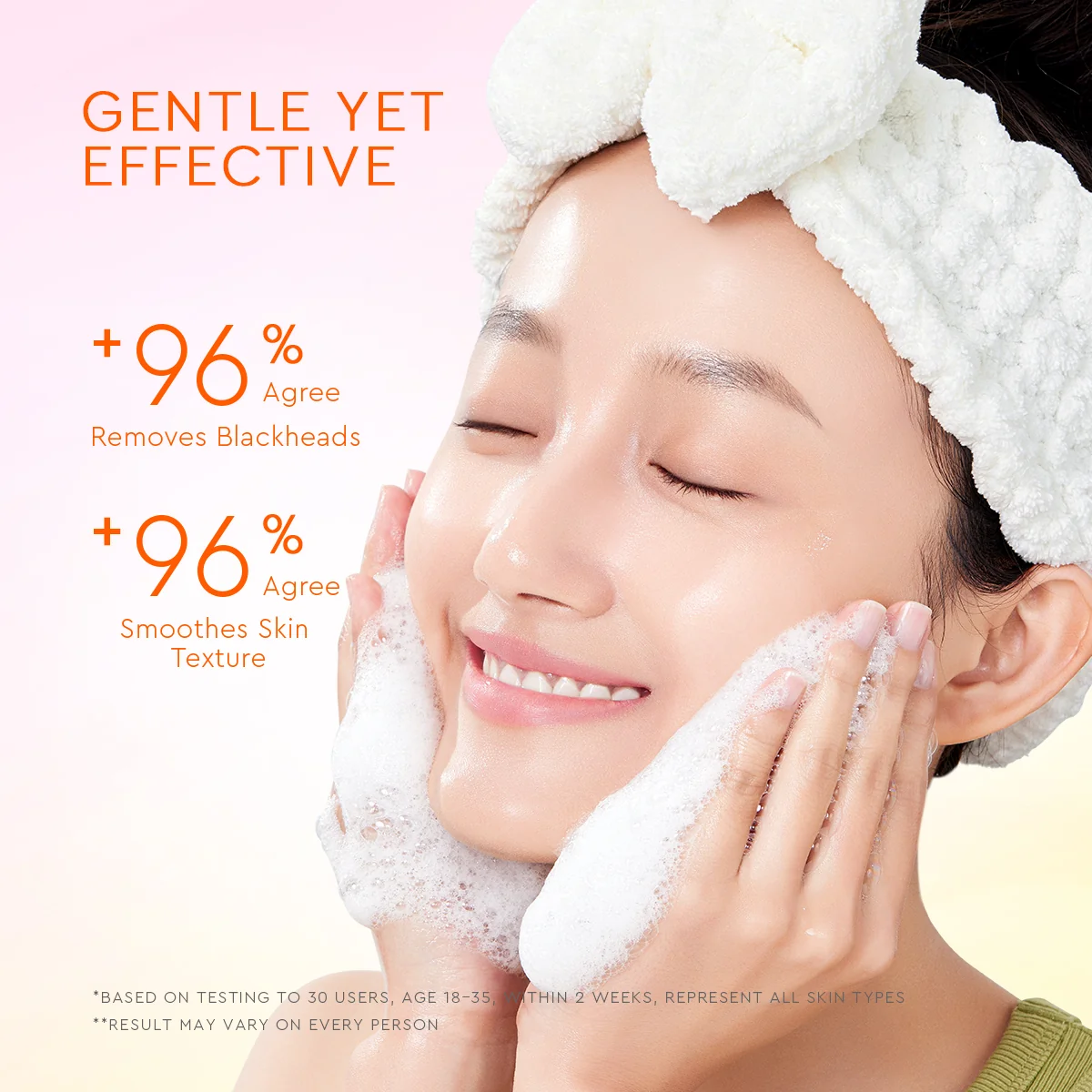 GLAD2GLOW YUZU AHA BLACKHEAD EXFOLIATING CLEANSER 70G - Image 5