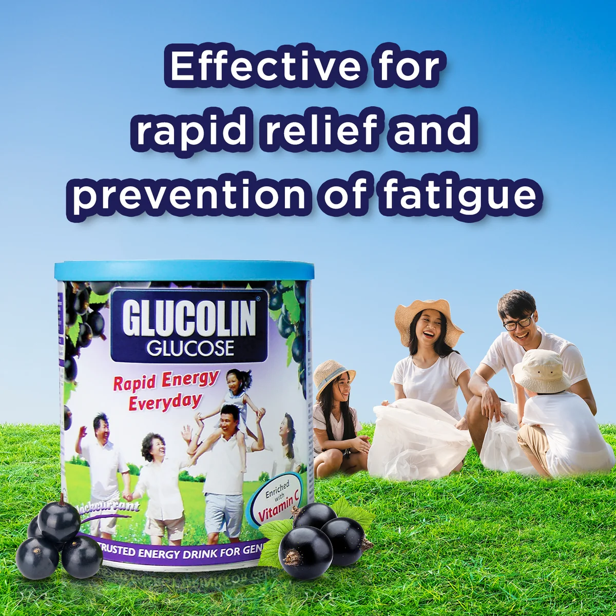 GLUCOLIN BLACKCURRANT 420G - Image 2