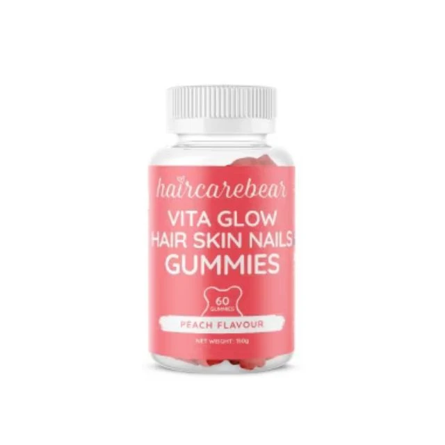 HAIRCAREBEAR VITA GLOW HAI SKIN NAILS GUMMIES 60S