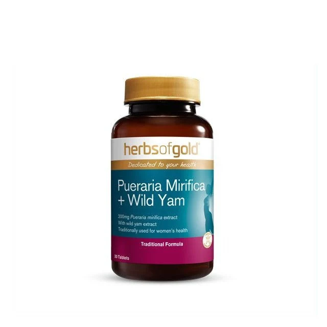 HERBS OF GOLD PUERARIA MIRIFICA PLUS WILD YAM 30S