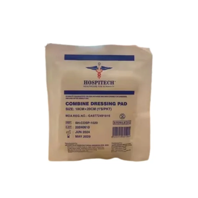 HOSPITECH COMBINE DRESSING PAD 10X20CM