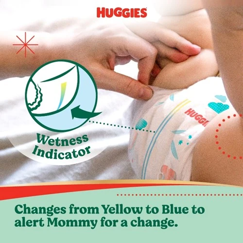 HUGGIES AIR SOFT DIAPERS S 58S - Image 5