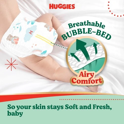 HUGGIES AIR SOFT DIAPERS XL 38S - Image 3