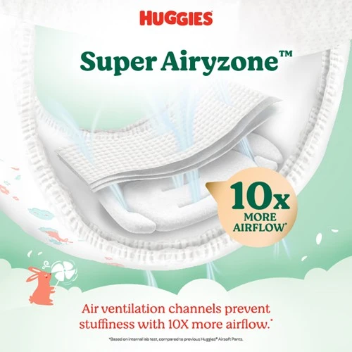 HUGGIES AIR SOFT PANTS L 36S - Image 3