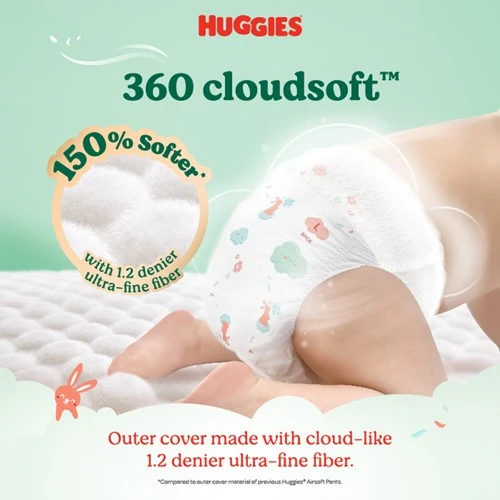 HUGGIES AIR SOFT PANTS XXL 24S - Image 4