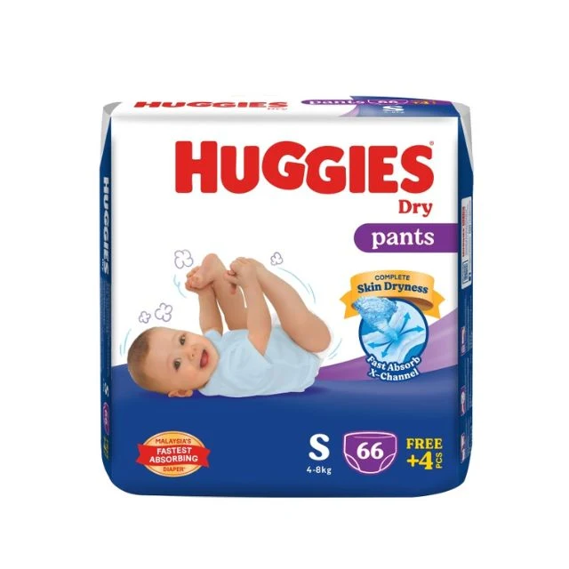 HUGGIES DRY PANTS SJP S 66S