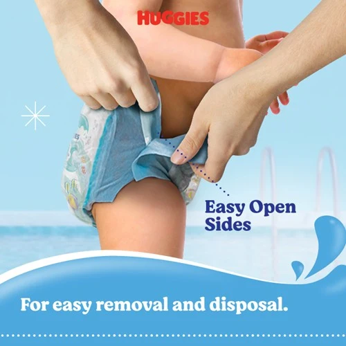 HUGGIES LITTLE SWIMMERS REGULAR 11-15KG DISPOSABLE SWIMPANTS M 11S - Image 4