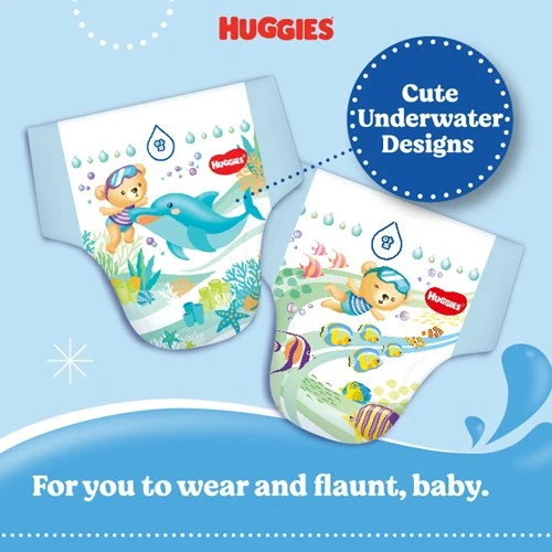 HUGGIES LITTLE SWIMMERS REGULAR 11-15KG DISPOSABLE SWIMPANTS M 11S - Image 6