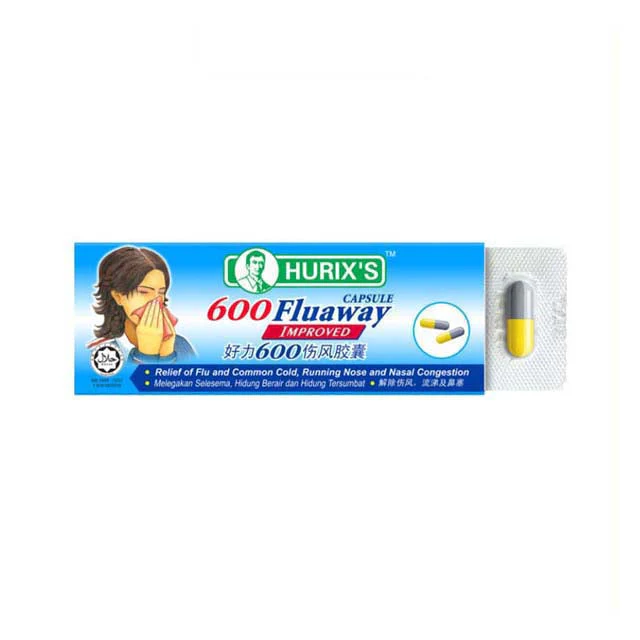 HURIXS 600 FLUAWAY CAPSULE IMPROVED 6S