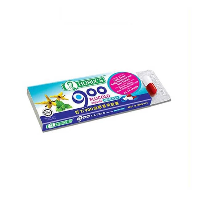 HURIXS 900 FLUCOLD CAPSULE IMPROVED 6S