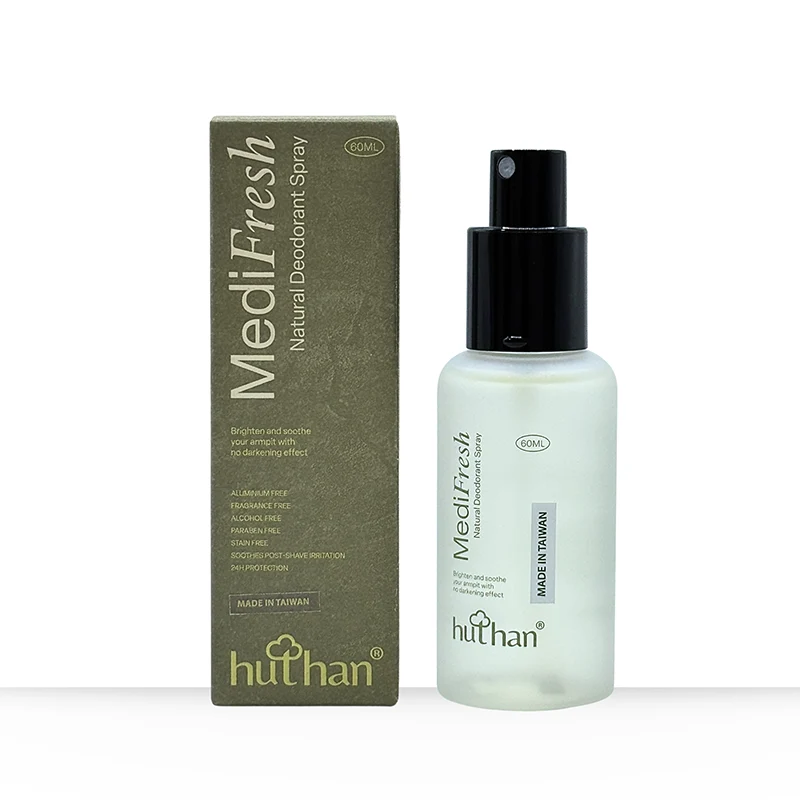 HUTHAN MEDIFRESH NATURAL DEODORANT SPRAY 60ML - Image 4