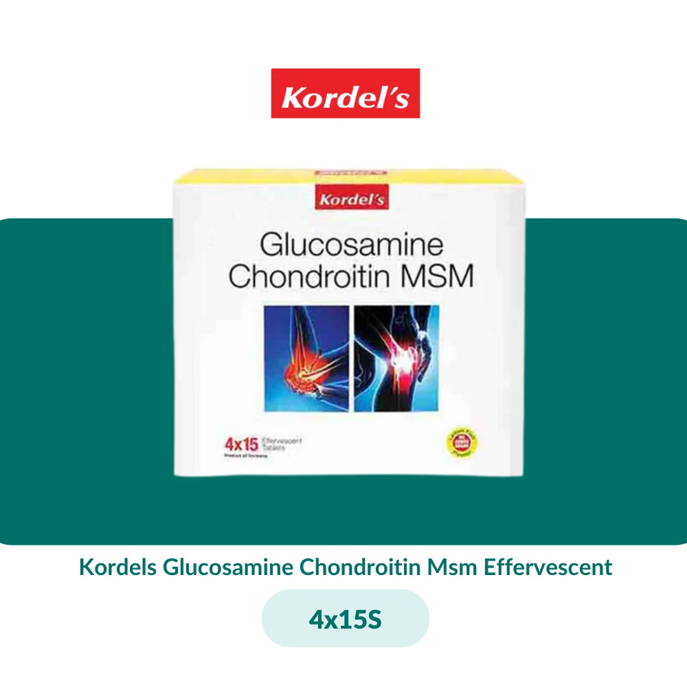 Kordels Glucosamine Chondroitin Msm Effervescent (15S/4x15S) - Image 3