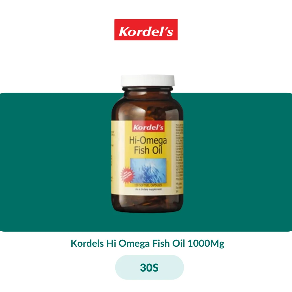Kordels Hi Omega Fish Oil 1000Mg (30S/150S+30S) - Image 2