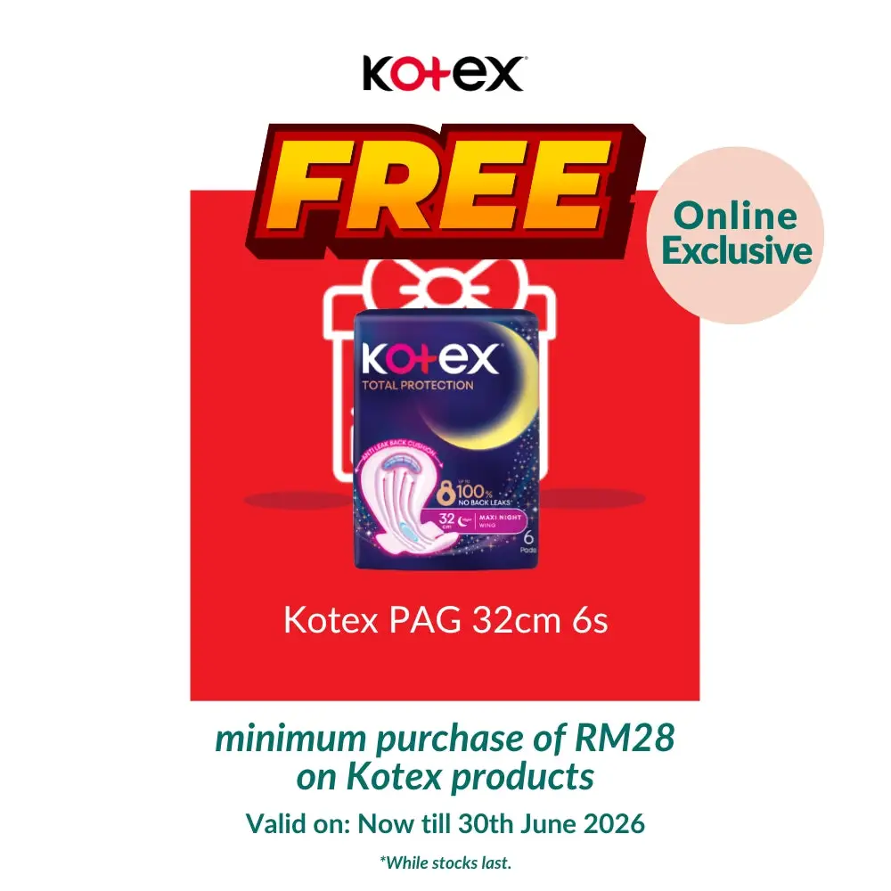 KOTEX TOTAL PROTECTION RISE-UP GUARD OVERNIGHT 35CM WING 14S - Image 6