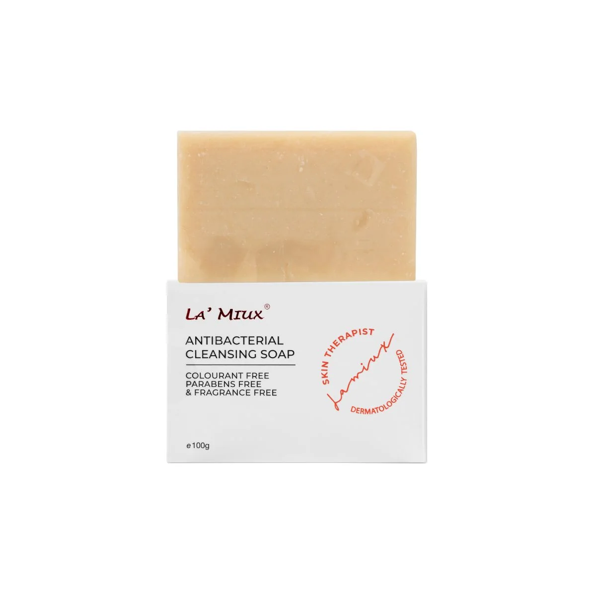 LAMIUX SOAP SKIN THERAPIST ANTI-BAC CLEANSING BAR 100G