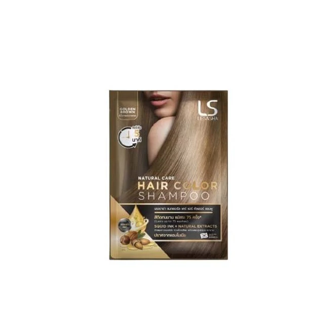 LESASHA HAIR COLOR SHAMPOO GOLDEN BROWN 30ML