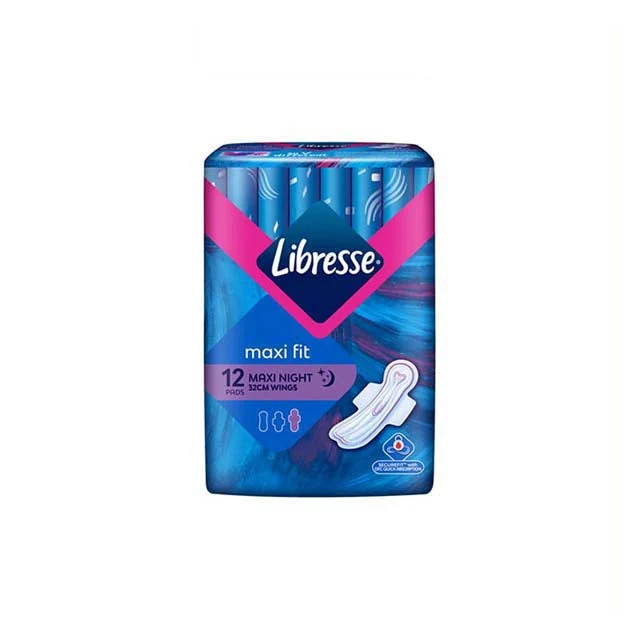 LIBRESSE MAXI NIGHT WING 32CM 12S