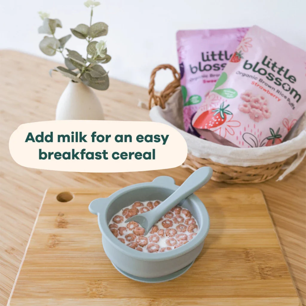 LITTLE BLOSSOM RICE PUFFS APPLE &  BROCCOLI 40G - Image 4