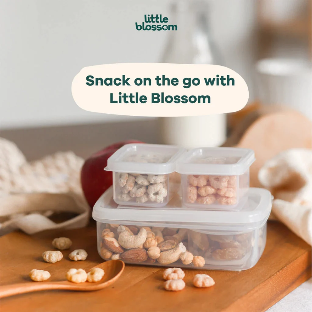 LITTLE BLOSSOM RICE PUFFS APPLE &  BROCCOLI 40G - Image 5