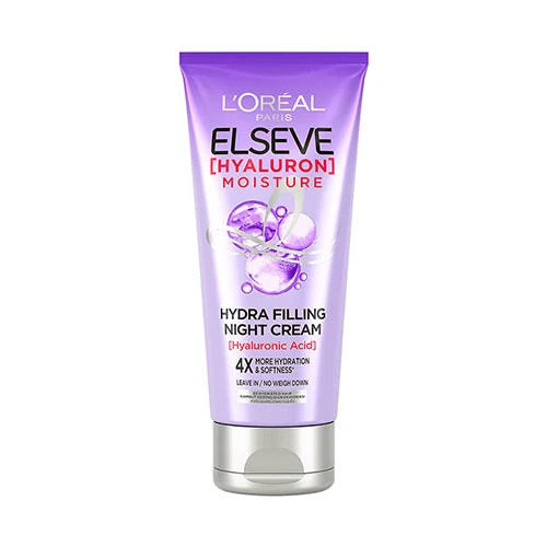 LOREAL ELSEVE HYALURON MOISTURE HYDRA FILLING NIGHT CREAM 150ML