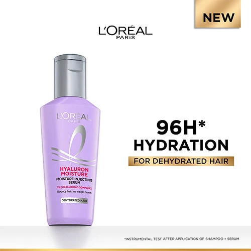 LOREAL ELSEVE HYALURON MOISTURE INJECTING SERUM 80ML - Image 2