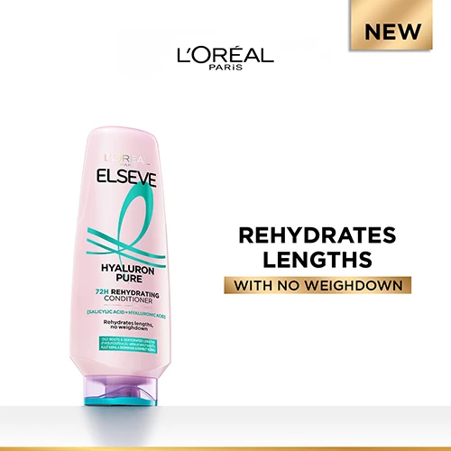 LOREAL ELSEVE HYALURON PURE SHAMPOO 280ML - Image 6