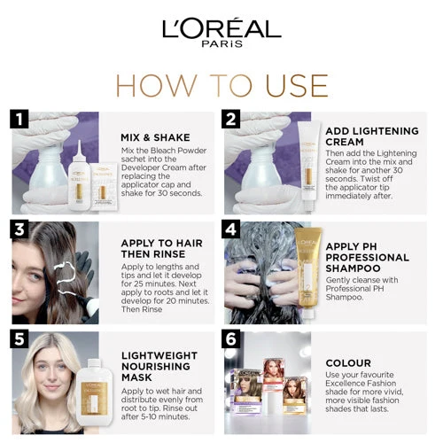 LOREAL EXCELLENCE BLEACH SUPREME 1S - Image 5