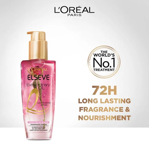 LOREAL EXTRAORDINARY FLORAL OIL ROSE 100ML - Image 3