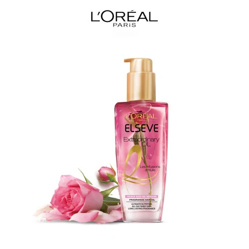 LOREAL EXTRAORDINARY FLORAL OIL ROSE 100ML - Image 4