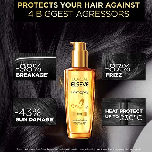 LOREAL PARIS EXTRAORDINARY OIL GOLD 30ML - Image 3