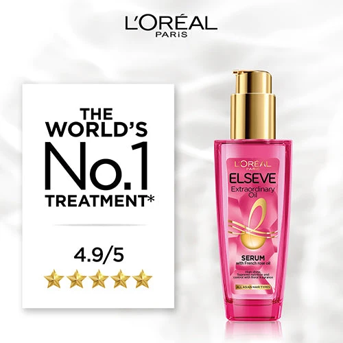 LOREAL PARIS EXTRAORDINARY OIL PINK 30ML - Image 4