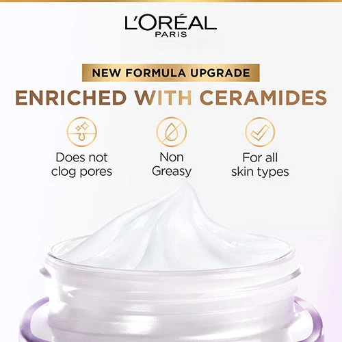 LOREAL REVITALIFT HYALURONIC ACID PLUMPING DAY CREAM 50ML - Image 4