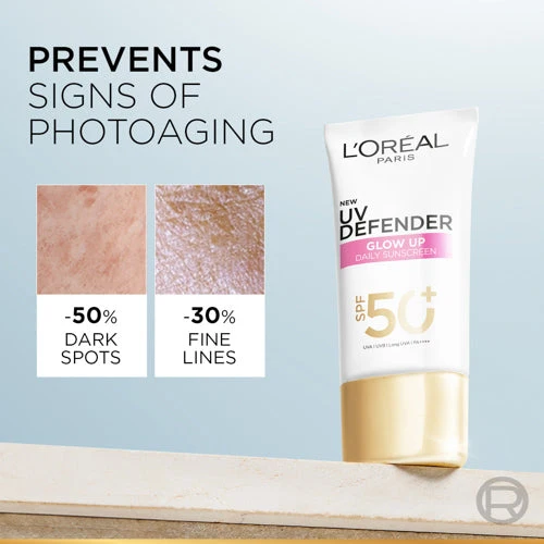 LOREAL UV DEFENDER BRIGHT & CLEAR 50ML - Image 5