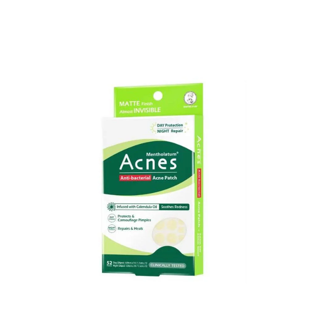 MENTHOLATUM ACNES A.BAC DAY&NIGHT CALENDULAPATCH52S