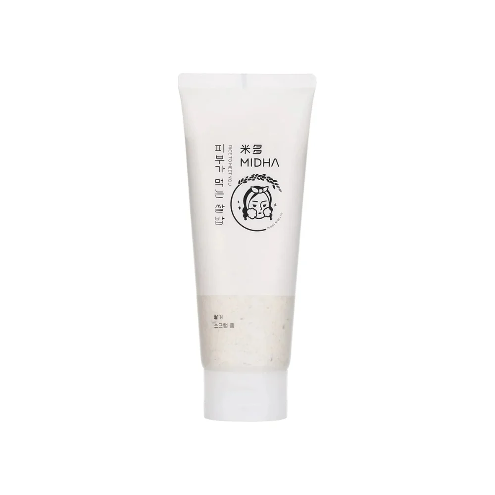 MIDHA RICE BRAN SCRUB FOAM 70ML