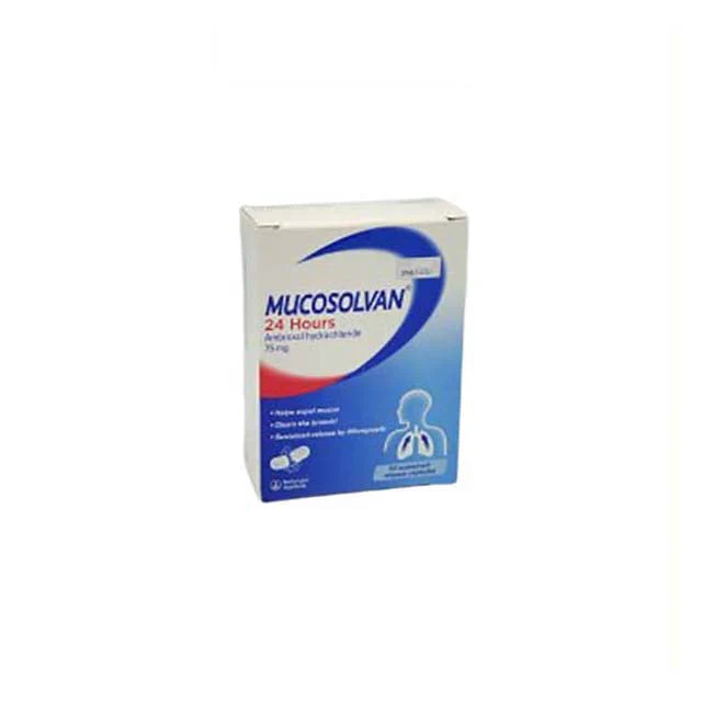 MUCOSOLVAN 24HR 75MG 10SX5